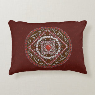 Aries Mandala Accentkussen Decoratief Kussen