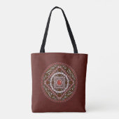 Aries Mandala All-Over-Print Tas (Achterkant)