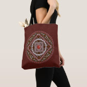 Aries Mandala All-Over-Print Tas (Dichtbij)