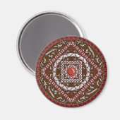 Aries Mandala Magnet (Voorkant / Achterkant)