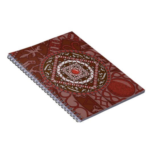 Aries Mandala Notitieboek (Rechterzijde)