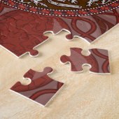 Aries Mandala Puzzle Legpuzzel (Zijkant)