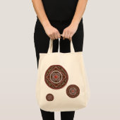 Aries Mandala Schoudertas Tote Bag (Voorkant (product))