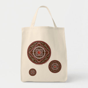 Aries Mandala Schoudertas Tote Bag