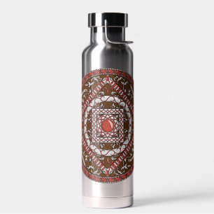 Aries Mandala Waterfles