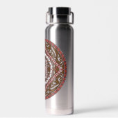 Aries Mandala Waterfles (Achterkant)