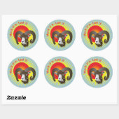 Aries March 21 to April 20 Sticker (Vel)