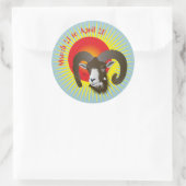 Aries March 21 to April 20 Sticker (Tas)