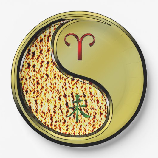 Aries & Metal Goat Papieren Bordje (Voorkant)