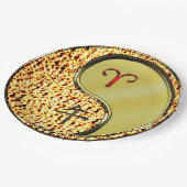 Aries & Metal Horse Papieren Bordje (Gekanteld)