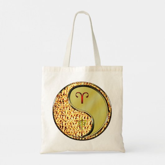 Aries & Metal Monkey Tote Bag (Achterkant)
