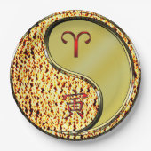 Aries & Metal Tiger Papieren Bordje (Voorkant)