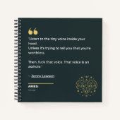 Aries notitieboek (Voorkant)