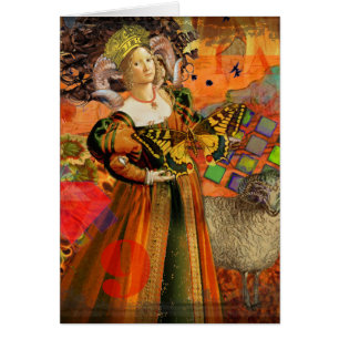 Aries Oranje Woman Gothic Illustration