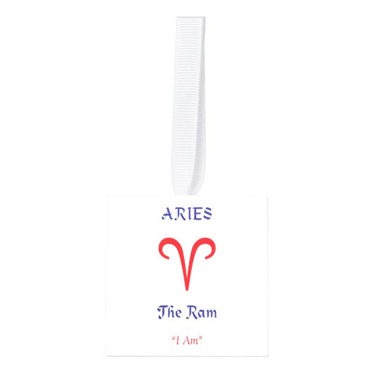 Aries Ornament (Voorkant)