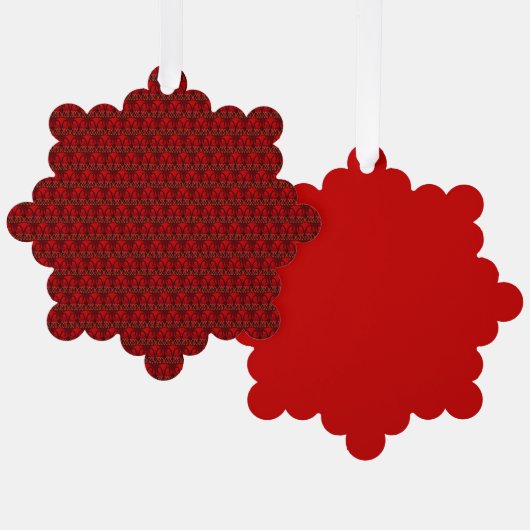 Aries Ornament Kaart (Voorkant / Achterkant)