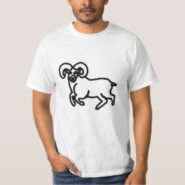 Aries Overzicht Ram T‑Shirt – Sterke Aries Energie T-shirt