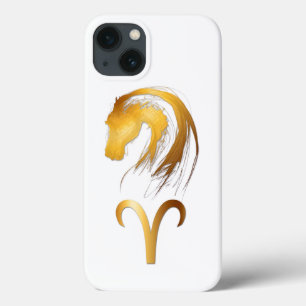 Aries Paarden Chinese en Westerne astrologie Iphon iPhone 13 Hoesje