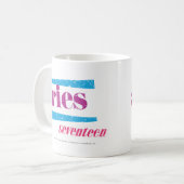 Aries Paars Koffiemok (Voorkant links)