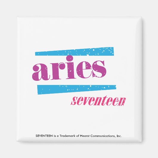 Aries Paars Magneet (Voorkant)