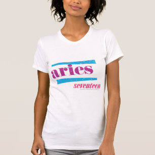 Aries Paars T-shirt