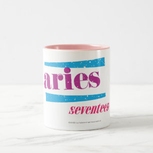 Aries Paars Tweekleurige Koffiemok