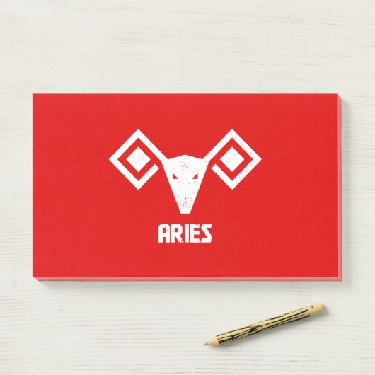 Aries Post-it® Notes (Op bureau)
