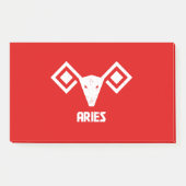 Aries Post-it® Notes (Voorkant)