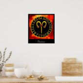ARIES POSTER (Keuken)