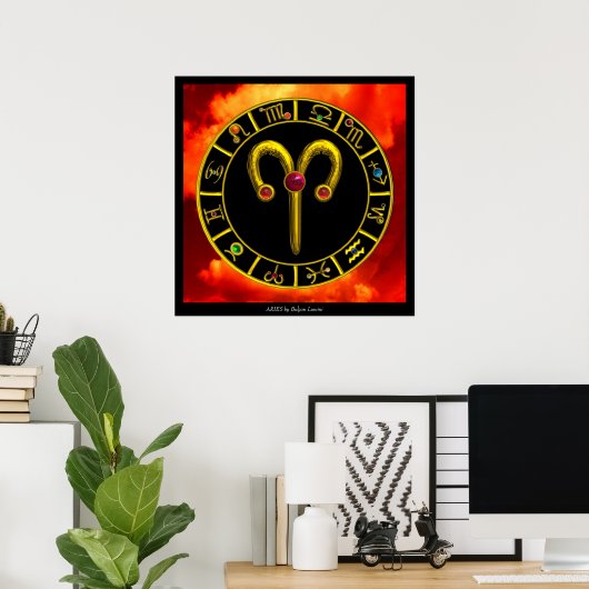 ARIES POSTER (Thuiskantoor)