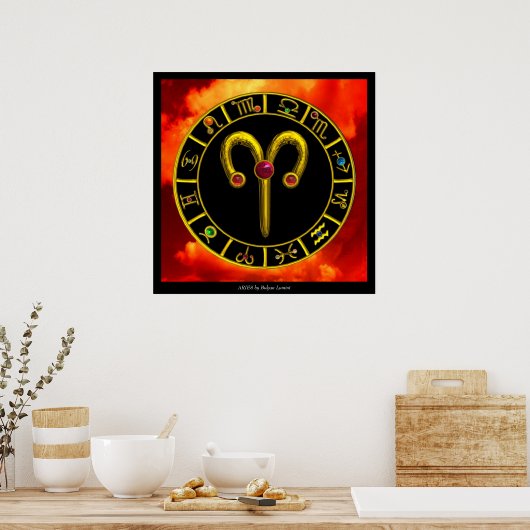ARIES POSTER (Keuken)