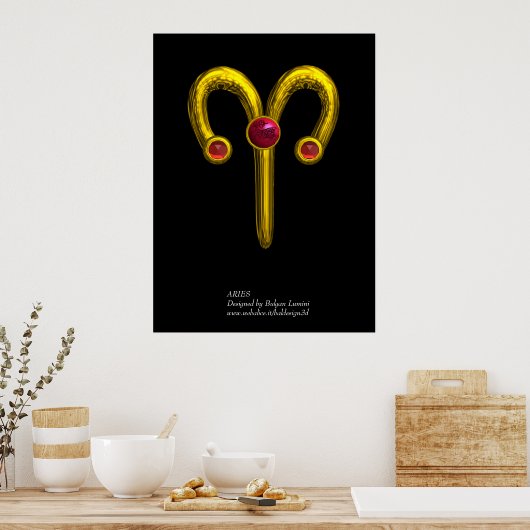 ARIES POSTER (Keuken)