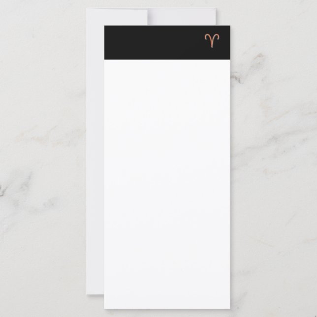 Aries Rack Kaart (Voorkant)