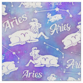 Aries Ram Constellation Stars Birthday Pattern Stof (Swatch)