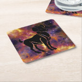 aries ram onderzetters (Schuin)