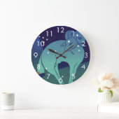 Aries Ram Sterrenbeeld, Vintage Zodiac Astrologie Grote Klok (Huis)