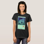 Aries Ram sterrenbeeld, Vintage Zodiac Astrologie T-shirt (Voorkant volledig)