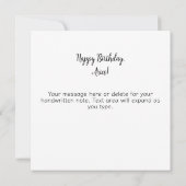 Aries Ram Zodiac Astrology Mystical Birthday Kaart (Achterkant)