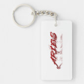 Aries Reflectie Sleutelhanger (Voorkant)