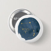 Aries Ronde Button 5,7 Cm (Voorkant /achterkant)