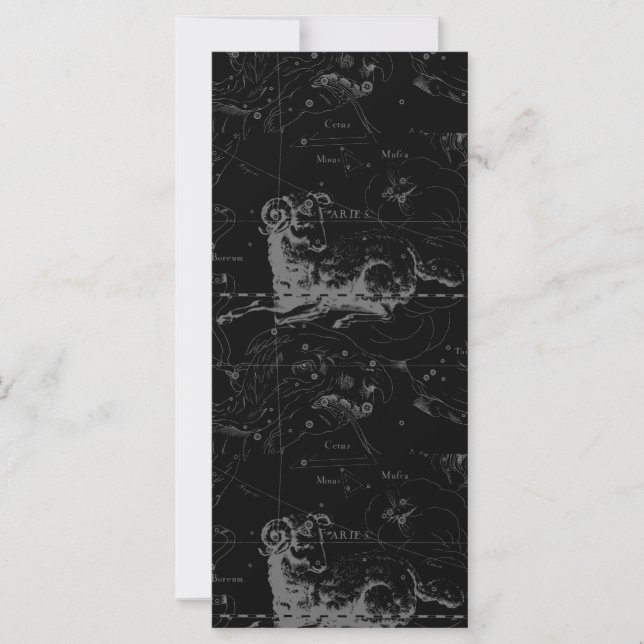  Aries Sign Constellation Hevelius 1690 (Voorkant)