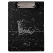  Aries Sign Constellation Hevelius 1690 Klembord (Voorkant)