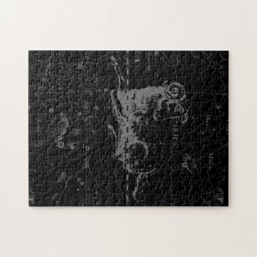  Aries Sign Constellation Hevelius 1690 Legpuzzel (Horizontaal)