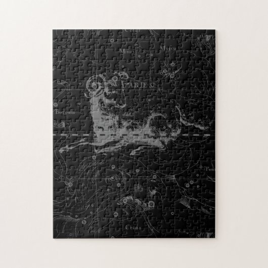 Aries Sign Constellation Hevelius 1690 Legpuzzel (Verticaal)