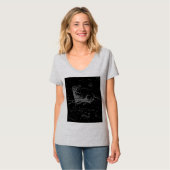 Aries Sign Constellation Hevelius circa 1690 T-shirt (Voorkant volledig)