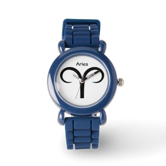 Aries Sign of the Zodiac Kinder Watches. Horloge (Voorkant)