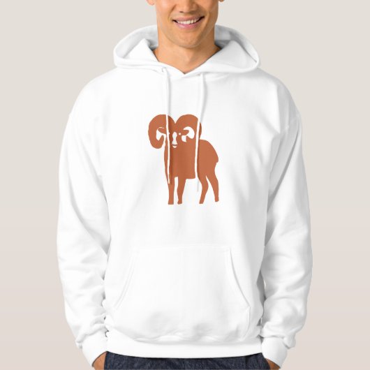 Aries Spirit Ram Sweatshirt – Powerful Zodiac  (Voorkant)