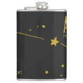 Aries Star Sign Heupfles (Voorkant)