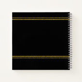 Aries Star Zodiac Sign Notitieboek (Achterkant)