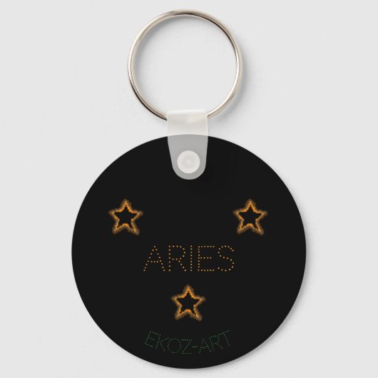 ARIES Stars Sleutelhanger (Achterkant)